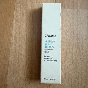 Glossier Birthday Balm Dotcom Universal Salve Brand New Never Opened.